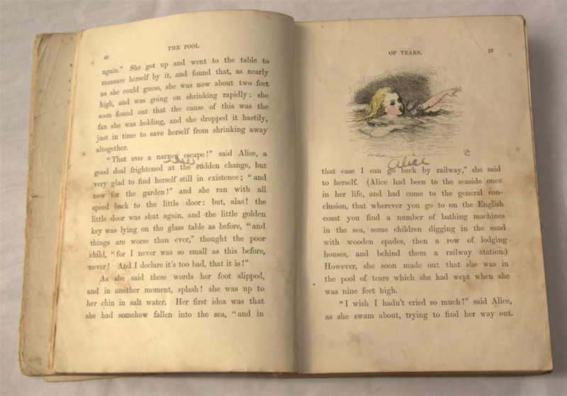 Book Alice S Adventures In Wonderland Lewis Carroll B 12 D 18 11 On Ehive