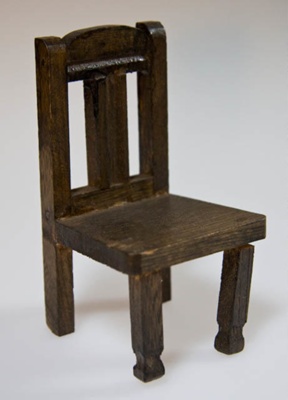 Miniature chair; XHH.2774.59.4