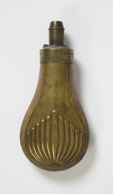 Flask, powder; 19th Century; 1964/21/1