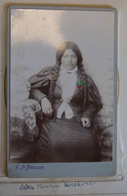 Photograph [Maria Herehere]; G. A. Kelley; XKH.860.14