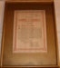 Framed Document - Illuminated address to A G Cross; Percy Russ; 1907; 1977-0152-1 