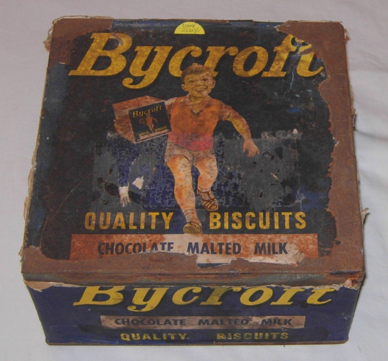 Bycroft Biscuit Tin; Bycroft; 2000-2660-1 On NZ Museums