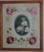 Embroidered Photo Frame; 1979/0196/1