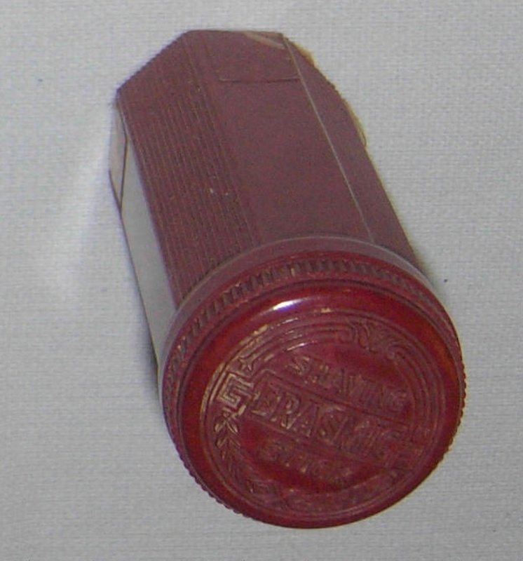 Shaving Stick Container; Erasmic; 198414031 on NZ Museums