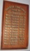Wooden Plaque - Pahiatua Lawn Tennis Club (Inc); 1997-2387-1 