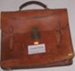 Leather Satchel; 1988-1671-1