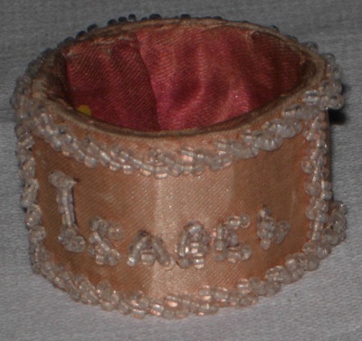 Beaded Serviette Ring; 1982-1424-1 