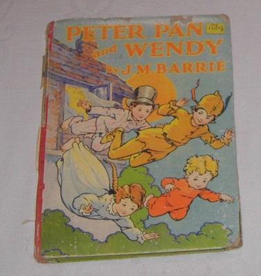 Book - Peter Pan & Wendy by J M Barrie; Hodder & Stoughton; 1988-1609-1 ...