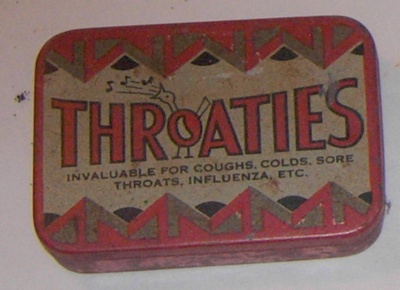 Throaties Tin; 1992-1891-1 