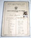 Document - Polish School Report Certificate  