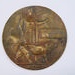 WWI Memorial Plaque – Dead Man’s Penny; 2013-008-001