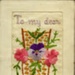 Embroidered Postcards (WWI); 12/1916; 2003-071-00021