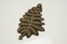 1884 Jersey Badge - Gold Fern; Unknown; 1880s; 2009/108/1