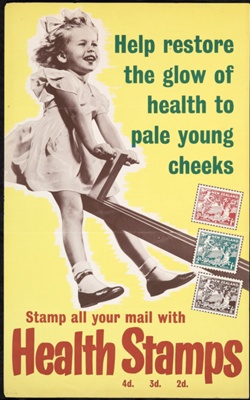 'Help restore the glow of health to pale young cheeks'
; Whitcombe & Tombs Limited; 1956; GH009902
