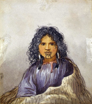 Maori Girl; Robley, Horatio Gordon; 6/02/1905; 1992-0035-825