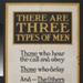 Poster, 'There Are Three Types Of Men'
; 
