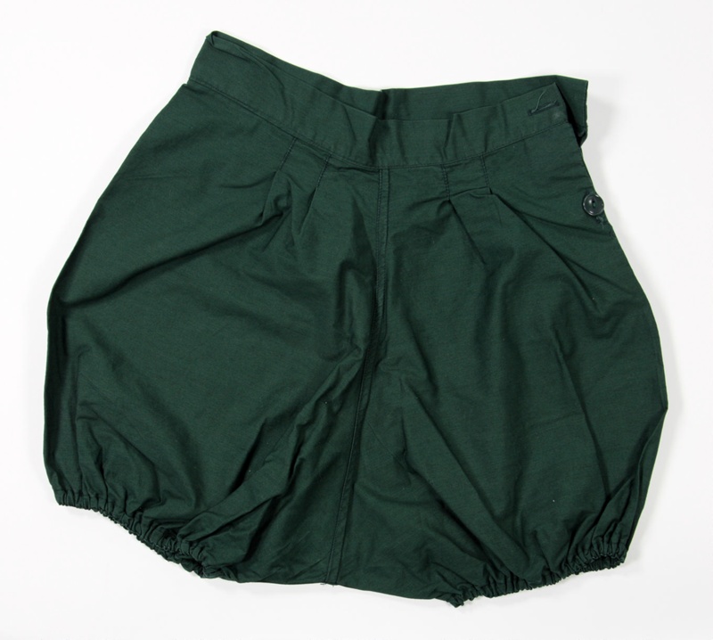 Girl's Physical Education rompers; Unknown; 1970s; GH016877 Museum of