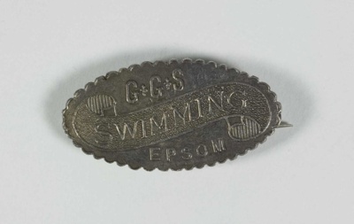 Sports badge, Epsom Girls' Grammar
; Unknown; 1920s; GH021310