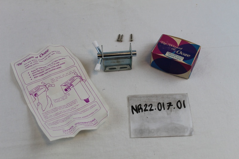 Toothpaste dispenser, The Wizard of Ooze.; Tayven Associates Ltd.; NR22