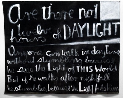 Are there not twelve hours of daylight, Colin McCahon, 1970, C1994/1/144