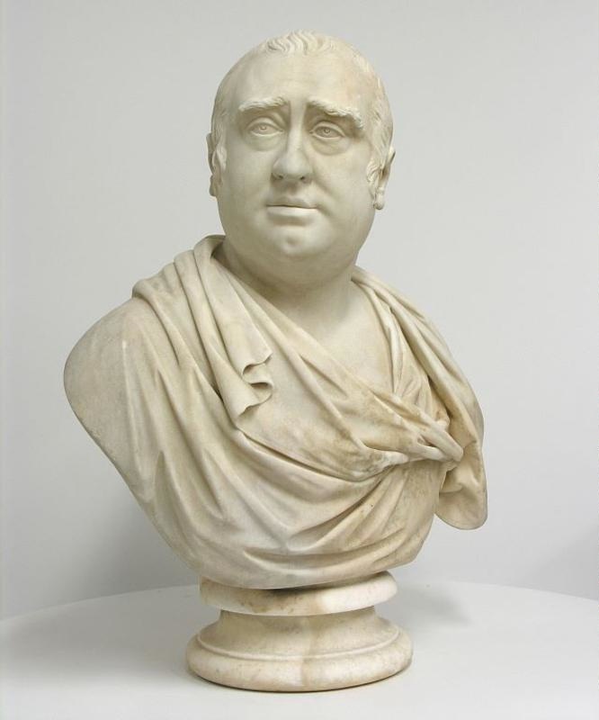 The Hon Charles James Fox; Joseph Nollekens; 1793; U/354 Auckland Art