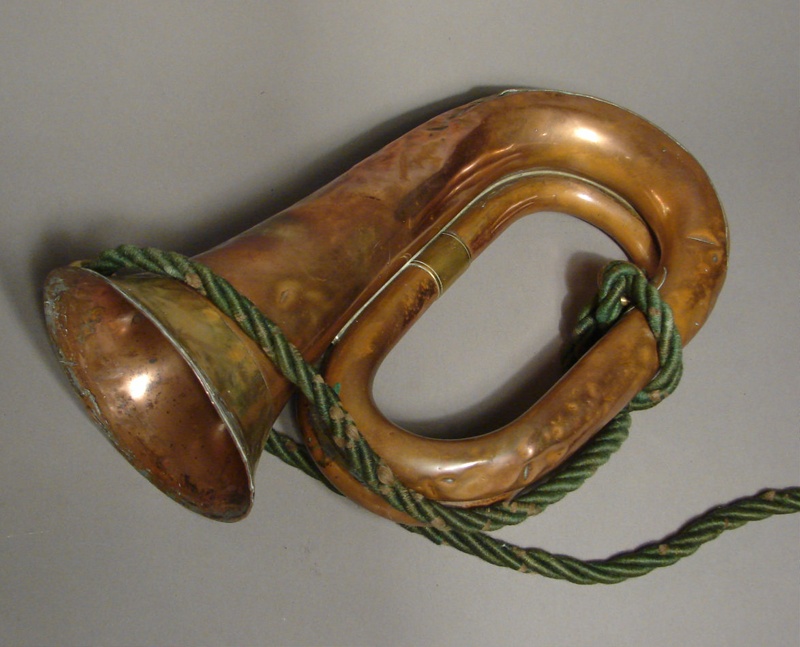 Bugle; used by 'Jock' Graham; 1944/34/1 Toitū Otago Settlers Museum