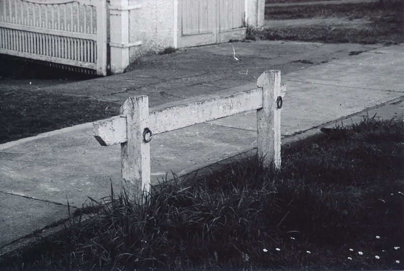 Hitching Rail, corner of Duke and Anzac Streets, Cambridge; Buckingham