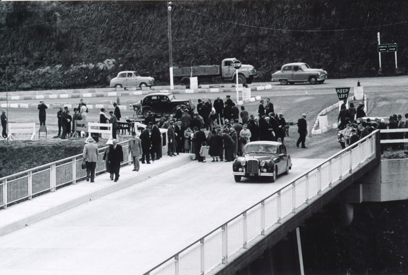 Opening of Fergusson Bridge, Cambridge, 1964