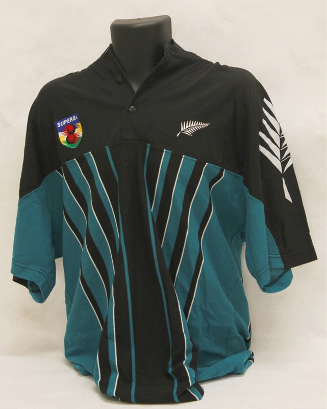 Stephen Fleming's 1997-98 Carlton & United Series New Zealand One Day International Shirt