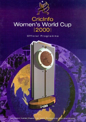 Programme: Cricinfo Women's World Cup 2000; Michelle Lewis, New Zealand Cricket; 2000; 2004.7.11