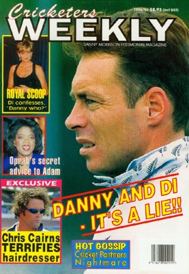 Testimonial Magazine: Cricketers Weekly - Danny Morrison Testimonial Magazine 1996