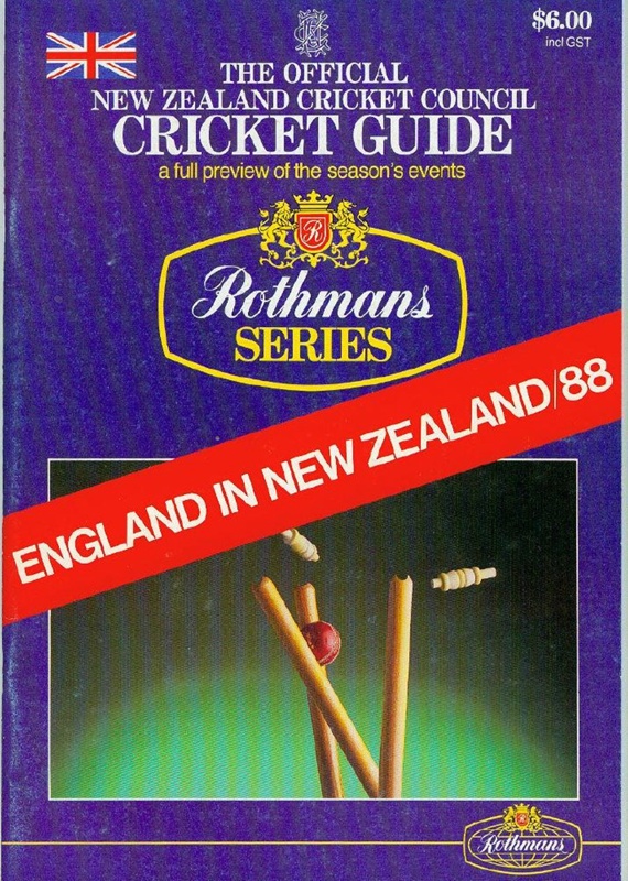 Tour Guide The Official New Zealand Cricket Council Cricket Guide A