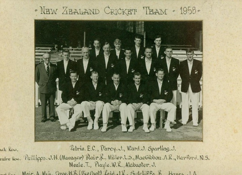 New Zealand Cricket team, tour of England, 1958; APR 1958; 1998.277.1