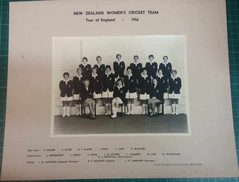 Photograph 1966 New Zealand Women's Cricket Team Tour to England