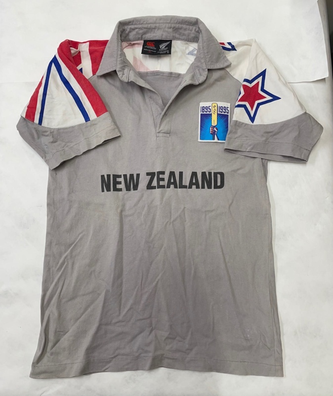 New Zealand centenary year women's cricket shirt; Canterbury of