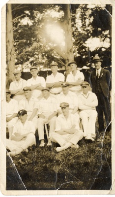 Photograph of West Coast Representative Cricket Team, 1931-1932 image item
