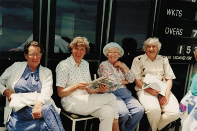 Photograph of the Silver Ferns Club reunion in Wellington, January 1994 image item