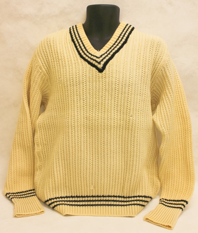 Murray Chapple's New Zealand White Cricket Jersey