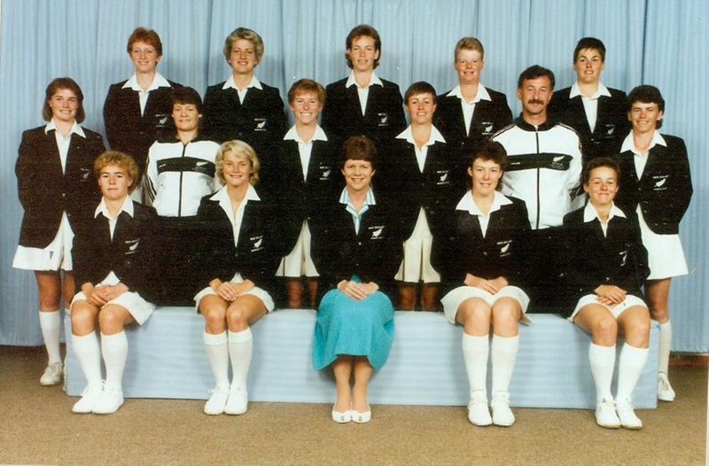 New Zealand Women's Cricket Team in 1988