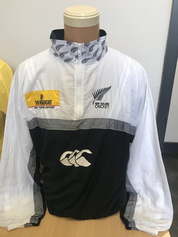 Jacket New Zealand Cricket Tracksuit Jacket, 19931994; Canterbury of New Zeala... on NZ Museums