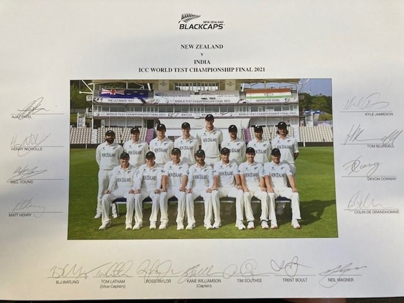 Photograph New Zealand Black Caps Test Team for the ICC World Test Championship... eHive