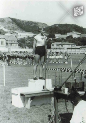 Photo (Digital): 1955 Athletics Nationals at the Basin Reserve; 1955; 2015.24.3