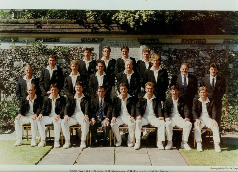 Photo New Zealand Cricket Team, United Kingdom tour, 1990; Patrick