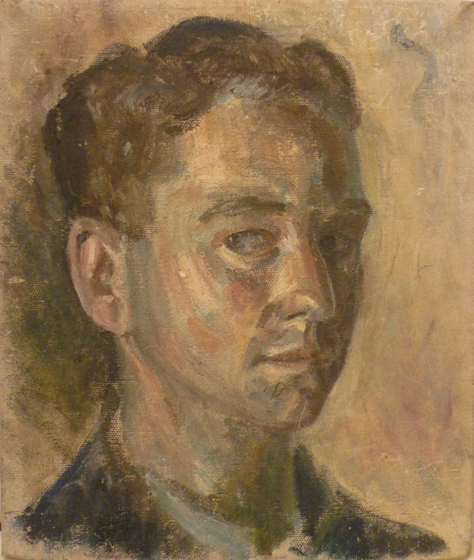 Self Portrait c. 1947; Melvin Day; c. 1947; 2015.005 | eHive