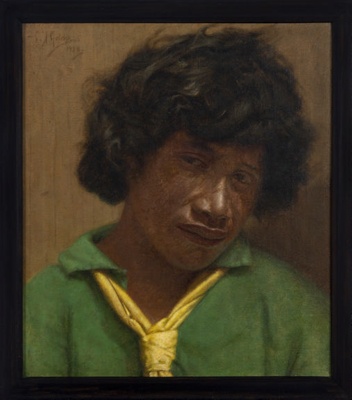 Indecision: An Arawa Child ; Charles. F. Goldie; ; 2024.002 image item