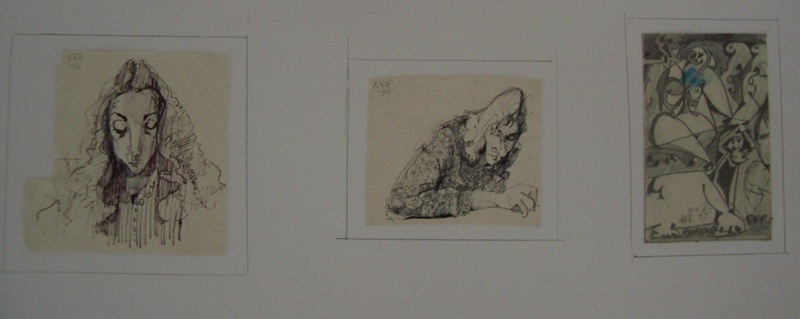Folio of drawings by Alan Pearson; Alan Pearson; ; 2013.007-092