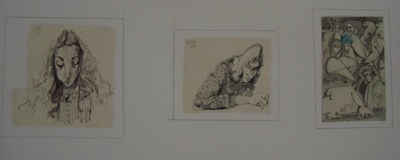 Folio of drawings by Alan Pearson; Alan Pearson; ; 2013.007-092 image item
