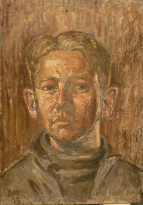 Self Portrait 1945; Melvin Day; 1945; 2015.003