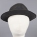 Hat, Fedora; Unknown manufacturer; 1920-1960; RI.0000.188.2