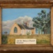 Framed painting, Saint Mary's Anglican Church, Riverton; Unknown artist; 1869-1902; RI.FW2021.053